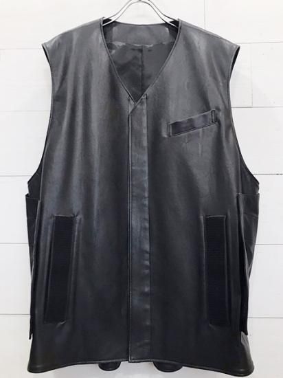 stein（シュタイン）2021SS 21SS FAKE LEATHER VEST フェイクレザー ...