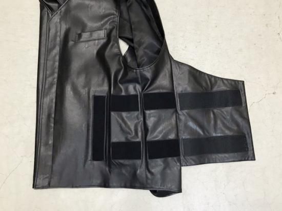 stein（シュタイン）2021SS 21SS FAKE LEATHER VEST フェイクレザー