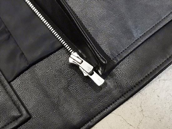 stein（シュタイン）2021SS 21SS FAKE LEATHER VEST フェイクレザー