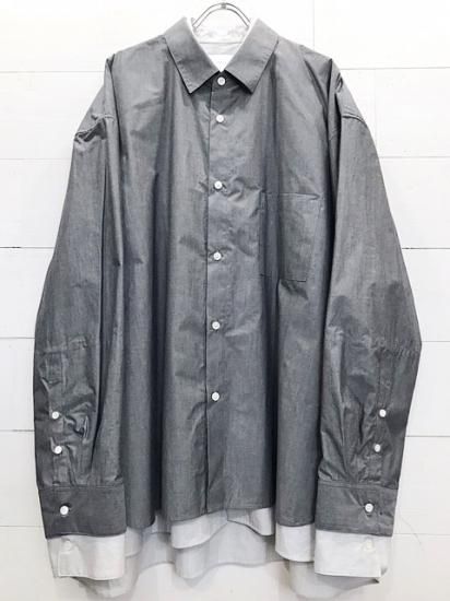 stein（シュタイン）2021SS 21SS OVERSIZED 4LAYERED SHIRT オーバー ...