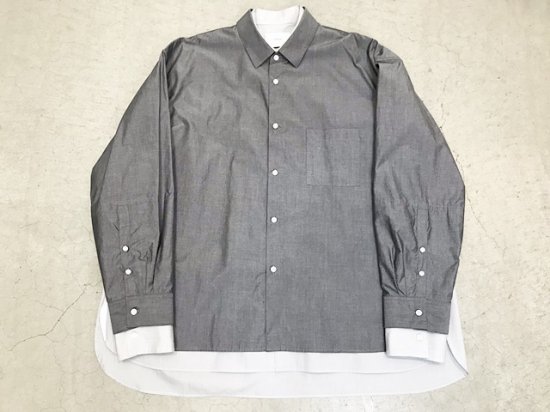 stein（シュタイン）2021SS 21SS OVERSIZED 4LAYERED SHIRT オーバー