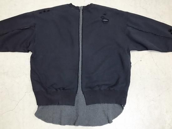 stein OVERSIZED LAYERED SWEAT レイヤードスウェット stein（シュタイン） 2021SS 21SS OVERSIZED LAYERED SWEAT LS