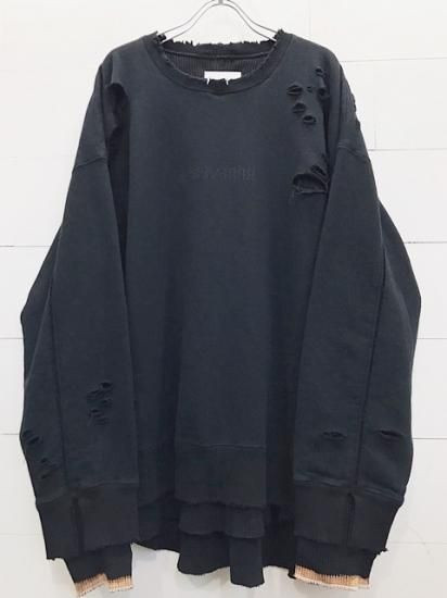 stein 21ss / OVERSIZED LAYERED SWEAT LS | labiela.com