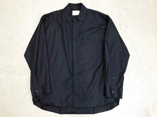 トップス stein / OVERSIZED WIND SHIRT(DARK NAVY) stein | シュタイン OVERSIZED WIND SHIRT(DARK NAVY) / オーバー