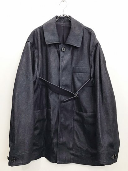 stein（シュタイン） 2021AW 21AW OVERSIZED BELTED DENIM JACKET