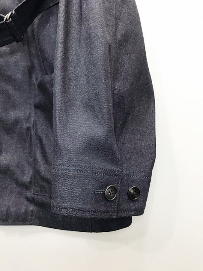 stein（シュタイン） 2021AW 21AW OVERSIZED BELTED DENIM JACKET オーバーサイズベルトデニムジャケット  Indigo - Laid back（レイドバック）| 千葉県 柏市 取り扱い 店舗 セレクトショップ 通販