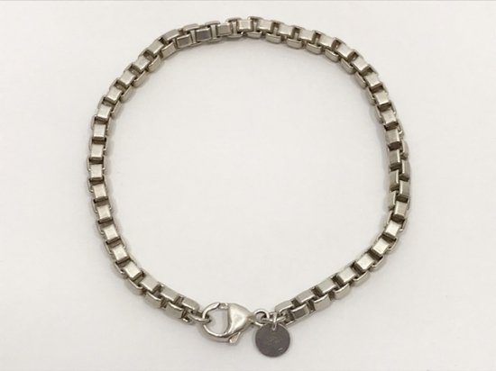 Used】TIFFANY VENETIAN SILVER BRACELET オールドティファニー