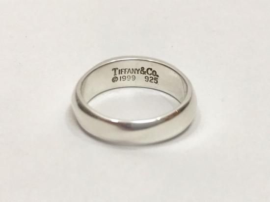 れ*い様 Tiffany & Co. シルバーリング 11号 ✨購入時書類有✨ TIFFANY&Co.】ティファニー サークル ヴィンテージ シルバー925