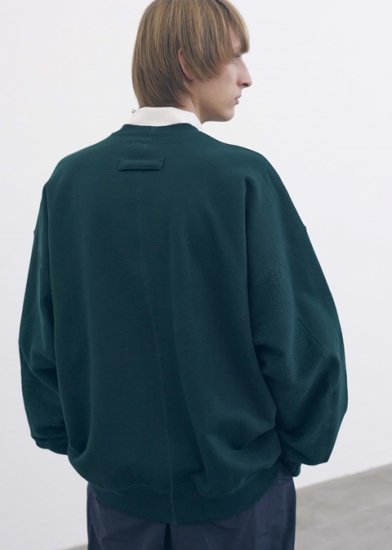 stein（シュタイン） 2021AW 21AW OVERSIZED UNTWISTED YARN SWEAT LS オーバーサイズスウェット  Green - Laid back（レイドバック）| 千葉県 柏市 取り扱い 店舗 セレクトショップ 通販