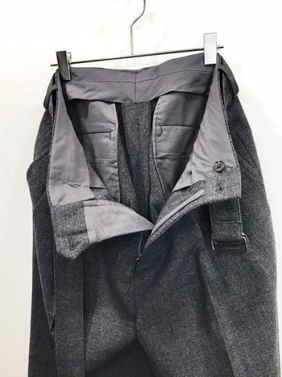 stein（シュタイン） 2021AW 21AW BELTED WIDE STRAIGHT