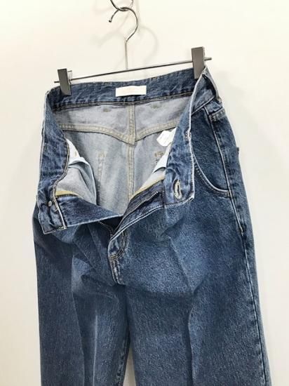 mfpen デニムパンツ mfpen (エムエフペン) Big Jeans(WASHED BLUE) AW21-67A (AW21