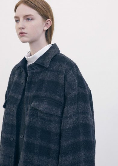 stein（シュタイン）2021AW 21AW OVERSIZED BLANKET CPO SHIRT JACKET