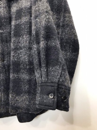 stein（シュタイン）2021AW 21AW OVERSIZED BLANKET CPO SHIRT JACKET  オーバーサイズブランケットCPOシャツジャケット Shadow Check - Laid back（レイドバック）| 千葉県 柏市 取り扱い 店舗  セレクトショップ 通販