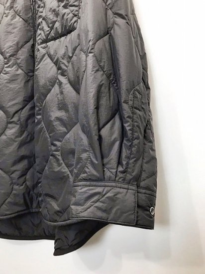stein Oversized Quilted Zip Shirt Jacket