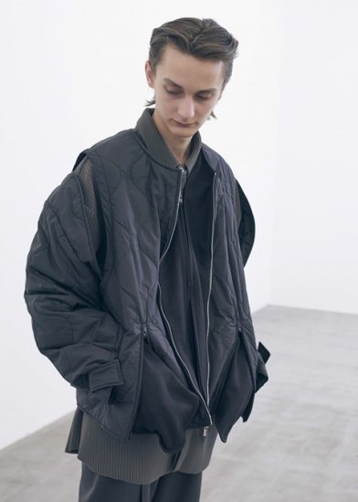 stein（シュタイン）2021AW 21AW DEFORMABLE QUILTED JACKET