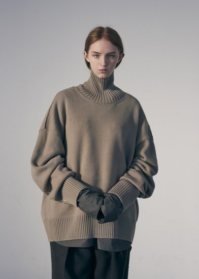 stein（シュタイン）2021AW 21AW OVERSIZED IMPRESSION HIGH NECK KNIT