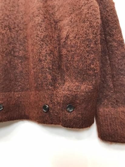 stein（シュタイン）2021AW 21AW BI COLOR RIB SUPER KID MOHAIR LS