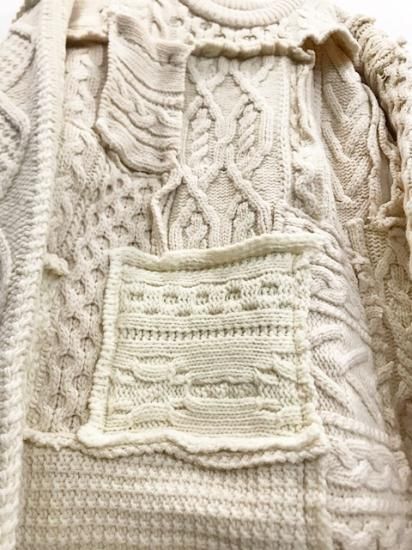 stein（シュタイン）2021AW 21AW OVERSIZED INTERLACED CABLE KNIT LS オーバーサイズケーブルニット  Oatmeal - Laid back（レイドバック）| 千葉県 柏市 取り扱い 店舗 セレクトショップ 通販