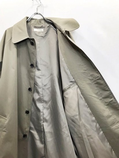 mfpen（エムエフペン） 2021AW 21AW INSTALLATION COAT ステンカラーコート Dust - Laid  back（レイドバック）| 千葉県 柏市 取り扱い 店舗 セレクトショップ 通販