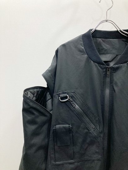 ESSAY（エッセイ） 2021AW 21AW MA-1 別注 Black - Laid back（レイド ...