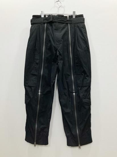 ESSAY（エッセイ） 2021AW 21AW FLIGHT PANTS フライトパンツ Black ...