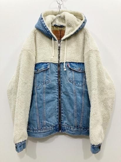 新品 Levi’s リーバイス　フーデットトラッカージャケット Levi's（リーバイス） BOA&DENIM HOODED TRACKER JACKET
