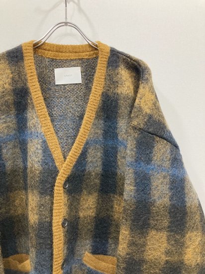 stein（シュタイン）2022SS 22SS KID MOHAIR CARDIGAN キッドモヘア