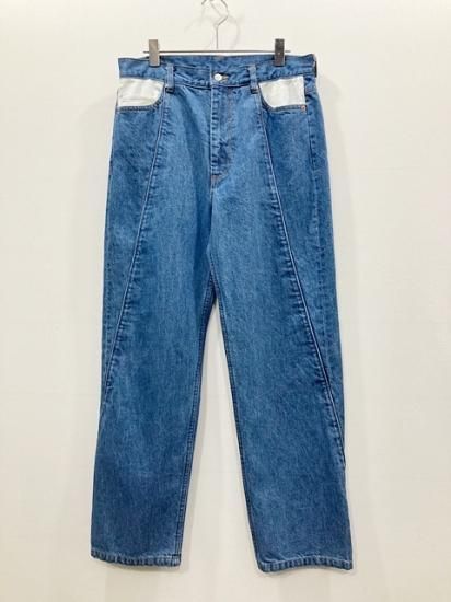 stein（シュタイン）2022SS 22SS RECONSTRUCTION DENIM JEANS リ 