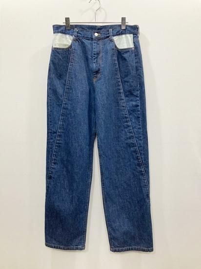 stein（シュタイン）2022SS 22SS RECONSTRUCTION DENIM JEANS リ ...