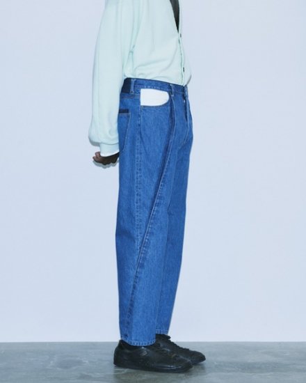 stein（シュタイン）2022SS 22SS RECONSTRUCTION DENIM JEANS リコンストラクションデニムジーンズ Black  - Laid back（レイドバック）| 千葉県 柏市 取り扱い 店舗 セレクトショップ 通販