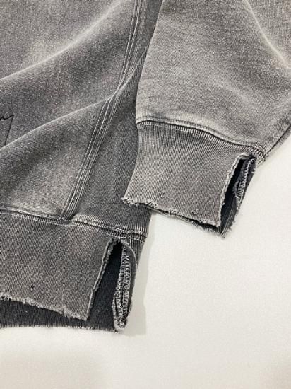 ANCELLM（アンセルム） 2022AW 22AW DAMAGE SWEAT SHIRT