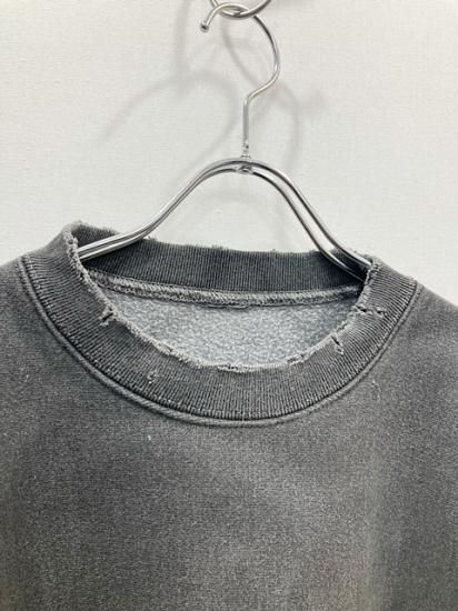ANCELLM（アンセルム） DAMAGE SWEAT SHIRT ダメージスウェット