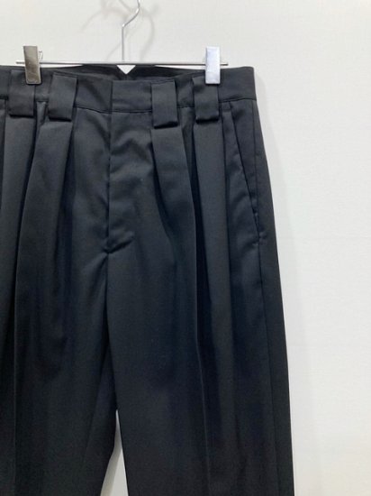 stein（シュタイン）2022SS 22SS DOUBLE WIDE TROUSERS ダブルワイド