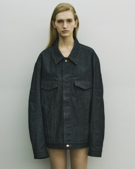 stein（シュタイン）2022SS 22SS CASHMERE DENIM FLY FRONT JACKET