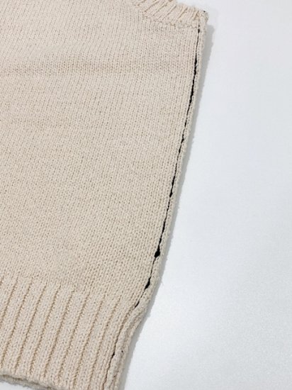 stein（シュタイン）2022SS 22SS NATURAL COTTON DOUBLE FACE KNIT