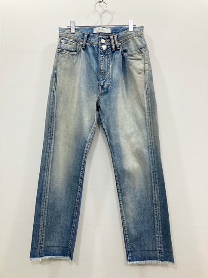 ANCELLM（アンセルム） 2022SS 22SS INDIGO STRAIGHT 5P DENIM PANTS インディゴストレートデニムパンツ  Indigo - Laid back（レイドバック）| 千葉県 柏市 取り扱い 店舗 セレクトショップ 通販