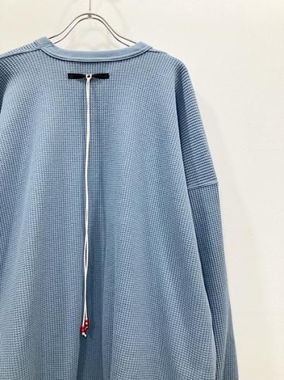 ANCELLM（アンセルム） 2022SS 22SS WAFFLE OVER LS ワッフル