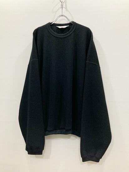 ANCELLM（アンセルム） 2022SS 22SS WAFFLE OVER LS ワッフルオーバー