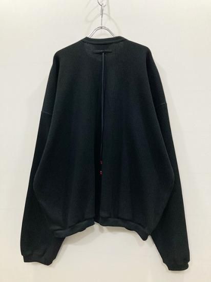 ANCELLM（アンセルム） 2022SS 22SS WAFFLE OVER LS ワッフルオーバー
