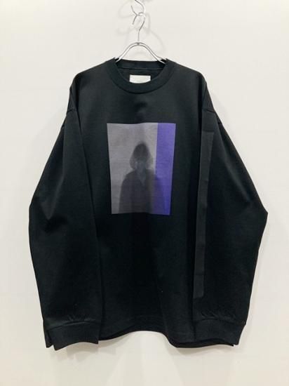 stein（シュタイン）2022SS 22SS OVERSIZED LONG SLEEVE TEE -IMAGE- オーバーサイズロングスリーブTシャツ  Black - Laid back（レイドバック）| 千葉県 柏市 取り扱い 店舗 セレクトショップ 通販