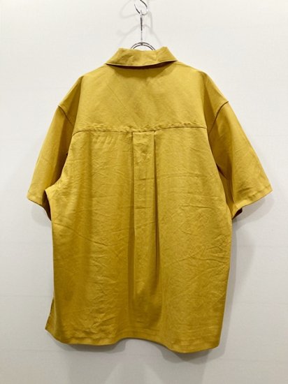 ANCELLM（アンセルム） 2022SS 22SS LINEN VISCOSE OPEN COLLAR PK SS ...