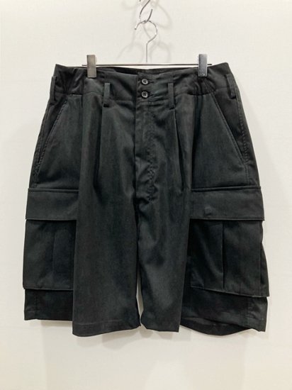 ANCELLM（アンセルム） 2022SS 22SS FAKE SUEDE CARGO SHORTS フェイク ...