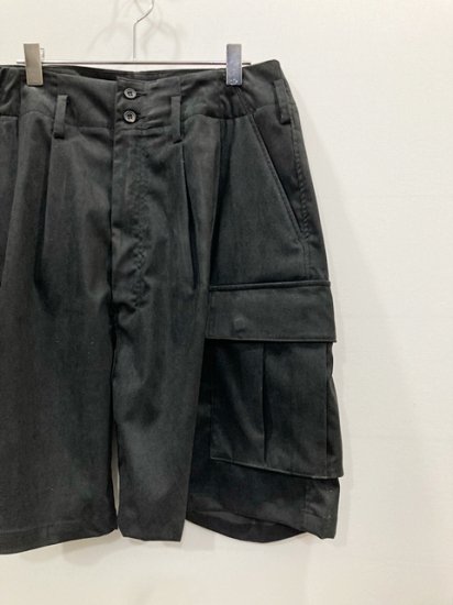 ANCELLM（アンセルム） 2022SS 22SS FAKE SUEDE CARGO SHORTS フェイク 