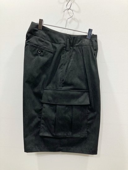 ANCELLM（アンセルム） 2022SS 22SS FAKE SUEDE CARGO SHORTS フェイク 