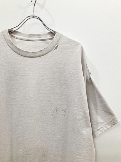 ANCELLM（アンセルム） 別注 EMBROIDERY T-SHIRT -EXCLUSIVE
