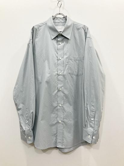 stein（シュタイン）2022AW 22AW OVERSIZED STANDARD SHIRT オーバーサイズスタンダードシャツ Db.Grey -  Laid back（レイドバック）| 千葉県 柏市 取り扱い 店舗 セレクトショップ 通販