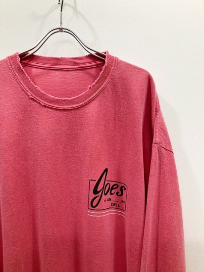 ANCELLM（アンセルム） 2022AW 22AW GOES AGING LS T-SHIRT ロング 