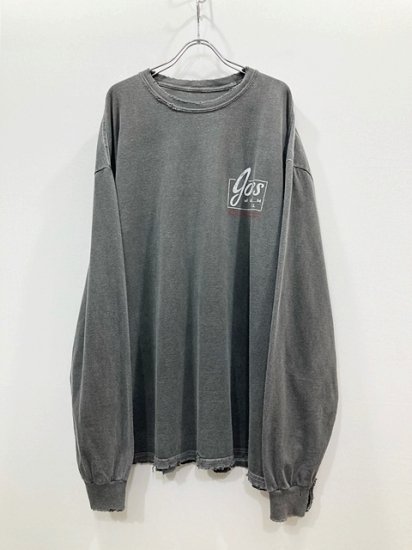 ANCELLM（アンセルム） 2022AW 22AW GOES AGING LS T-SHIRT ロング 