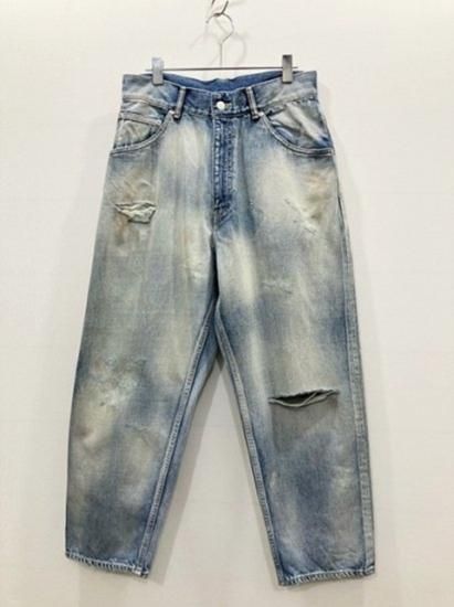 ANCELLM SELVEDGE TAPERED 5P DENIM PANTS www.merafm.com