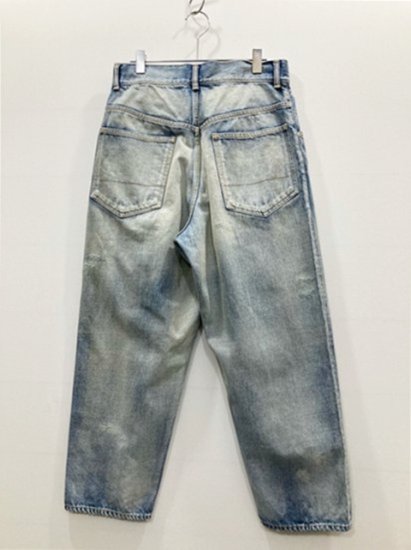 ANCELLM（アンセルム） 2022AW 22AW SELVEDGE TAPERED 5P DENIM PANTS